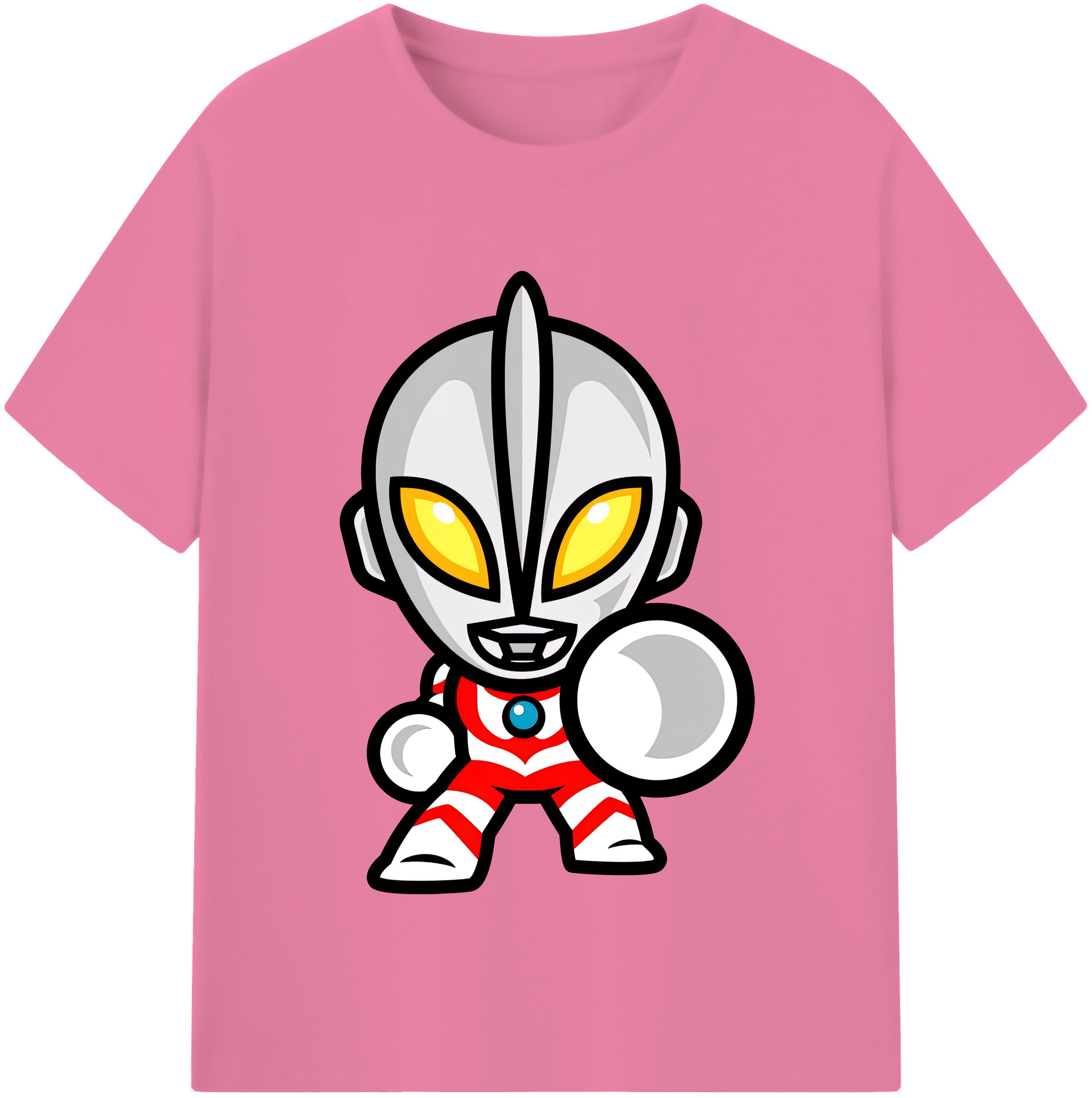 （画像用） ウルトラマン Ultraman 綿100％半袖Tシャツ（フロントプリント）